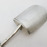 George III Sterling Silver Novelty Tea Caddy Spoon Antique 1809 Birmingham