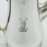 Elizabeth II Sterling Silver Collingwood Crest Coffee Pot Vintage 1966 London