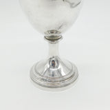 George III Sterling Silver Trophy Goblet Chalice Antique 1804 London