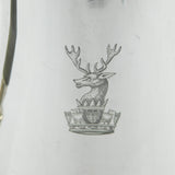 Elizabeth II Sterling Silver Collingwood Crest Coffee Pot Vintage 1966 London