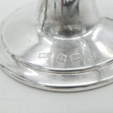 Reid & Sons Ltd Sterling Silver Celtic Pattern Pair of Candlesticks 1972 Vintage