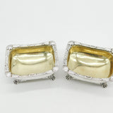 George III Pair of Sterling Silver Paw Foot Salt Cellars Antique 1810 London