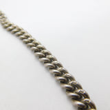 Edwardian Sterling Silver Double Albert Watch Chain 1906 Birmingham Antique