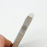 Victorian Sterling Silver, Abalone & Mother of Pearl Card Case Antique c1890