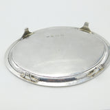 Georgian Sterling Silver Tea Pot Stand with Crest Antique 1784 London George III