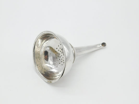 Georgian Sterling Silver Wine Funnel Antique 1802 London Richard Lee