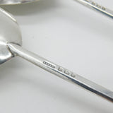 Pair of Sterling Silver Seal Top 17th Century Style Apostle Spoons Antique 1918 Birmingham
