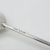 Pair of Sterling Silver Seal Top 17th Century Style Apostle Spoons Antique 1918 Birmingham