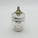 George III Newcastle Sterling Silver Bright Cut Cream Jug Antique c1790