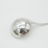 Georgian Sterling Silver Sauce Ladle Hand with Axe Crest 1790 London Antique