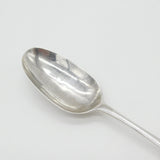 George II Sterling Silver Bird Crest Table Spoon Antique 1742 London John Luff
