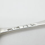 George II Sterling Silver Bird Crest Table Spoon Antique 1742 London John Luff