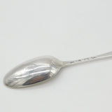 George II Sterling Silver Bird Crest Table Spoon Antique 1742 London John Luff