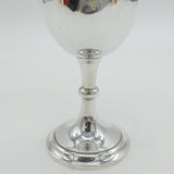 Victorian Lagre Sterling Silver Wine Chalice Goblet Antique 1862 London
