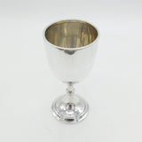 Victorian Lagre Sterling Silver Wine Chalice Goblet Antique 1862 London