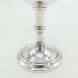Victorian Lagre Sterling Silver Wine Chalice Goblet Antique 1862 London