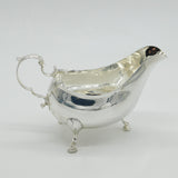 George III Irish Sterling Silver Gravy Boat Antique 1791 Dublin Matthew West