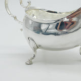 George III Irish Sterling Silver Gravy Boat Antique 1791 Dublin Matthew West