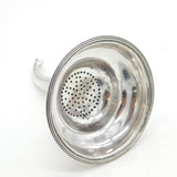 George III Sterling Silver Wine Funnel Strainer Antique 1795 London Solomon Hougham