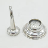 George III Sterling Silver Wine Funnel Strainer Antique 1795 London Solomon Hougham