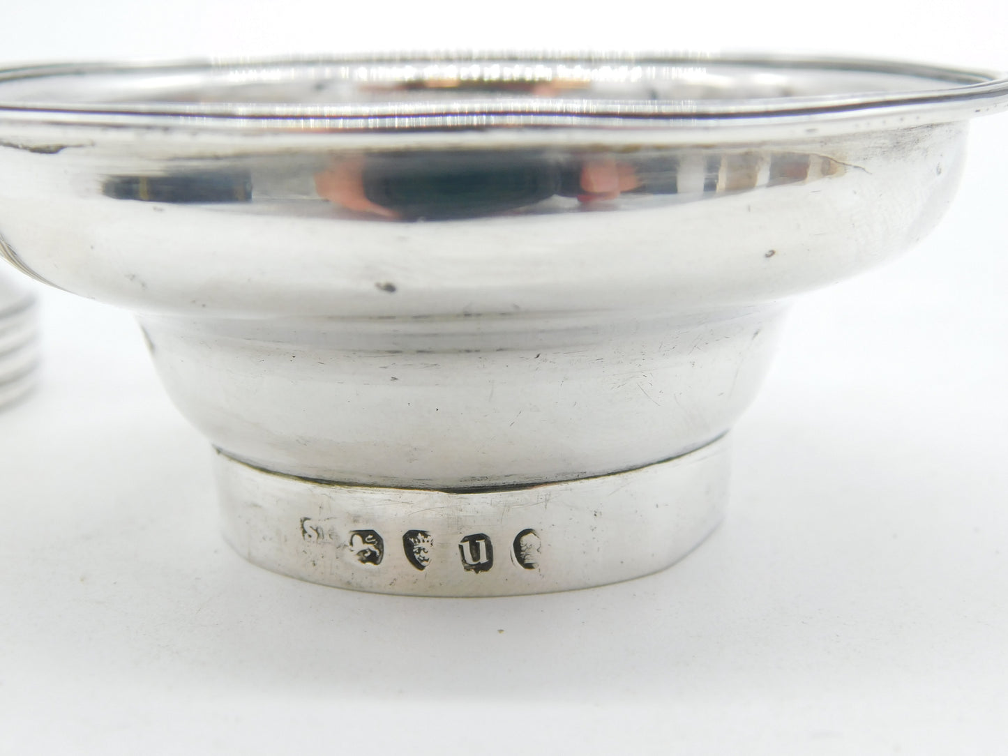 George III Sterling Silver Wine Funnel Strainer Antique 1795 London Solomon Hougham