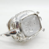 George III Sterling Silver Floral Pattern Paw Foot Teapot Antique 1808 London