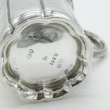 Victorian Sterling Silver Fluted Christening Mug 'Horace' Antique 1868 London