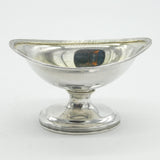 George III Sterling Silver Pedestal Form Salt Cellar Antique 1799 London