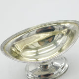 George III Sterling Silver Pedestal Form Salt Cellar Antique 1799 London