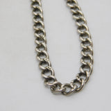 Edwardian Sterling Silver Double Albert Watch Chain Antique 1909 Chester