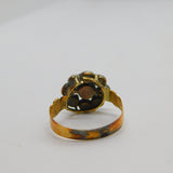 George III 18ct Gold Rose Cut Diamond Floral Cluster Ring Antique c1790