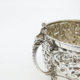 Victorian Sterling Silver Art Nouveau Repousse Porringer Cup Antique 1888