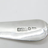 Georgian Scottish Sterling Silver Thistle Fish Slice Antique 1817 Edinburgh