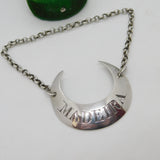 George III Hester Bateman Sterling Silver Madeira Decanter Label Antique c1770