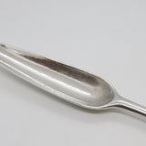 George II Sterling Silver Bone Marrow Scoop Spoon Antique 1754 London