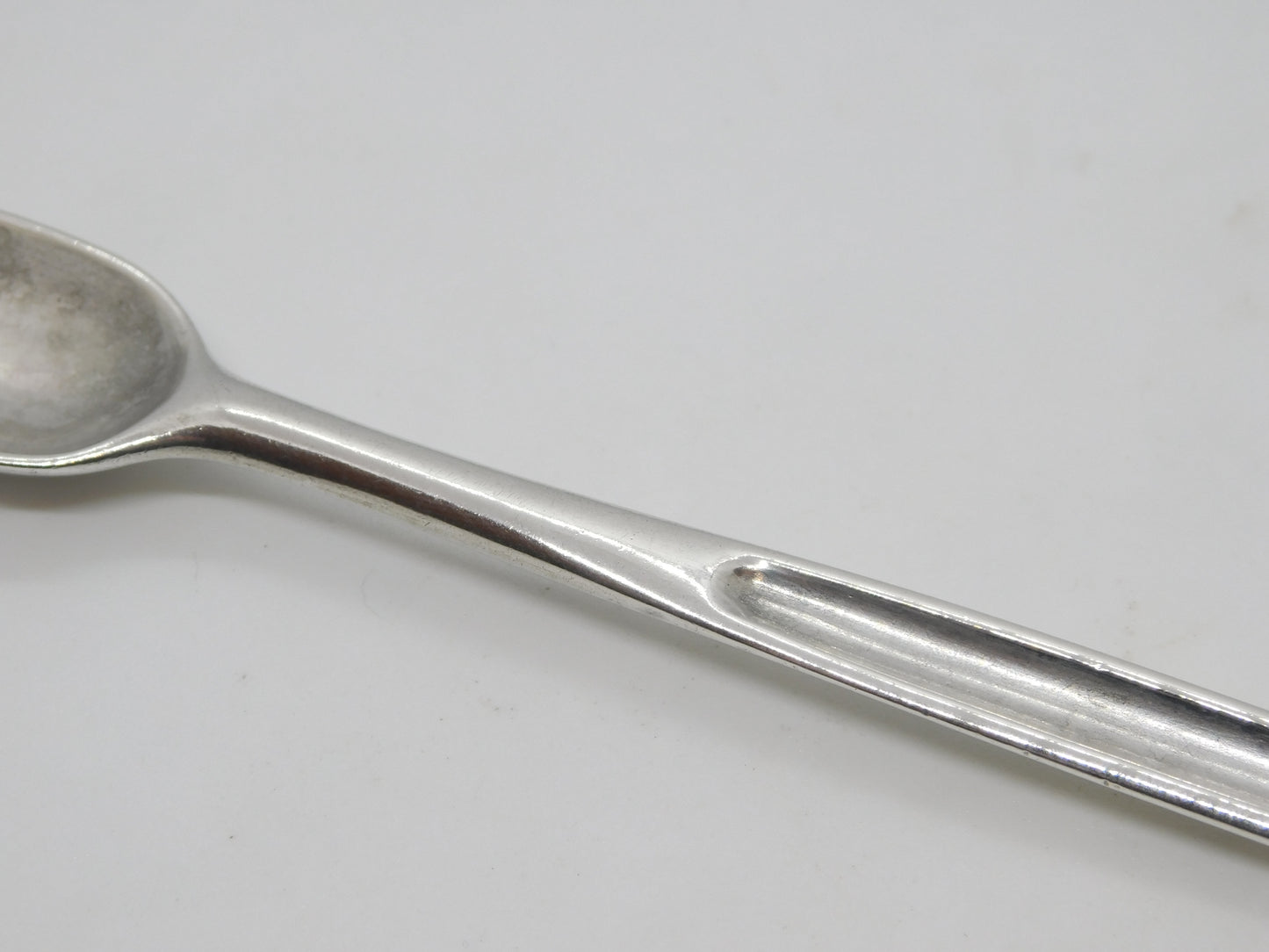 George II Sterling Silver Bone Marrow Scoop Spoon Antique 1754 London