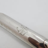 George III Sterling Silver Bone Marrow Scoop Spoon Antique 1786 London