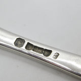 George III Sterling Silver Bone Marrow Scoop Spoon Antique 1786 London