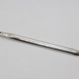 George III Sterling Silver Bone Marrow Scoop Spoon Antique 1786 London