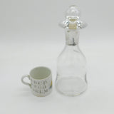 Guild of Handicraft Sterling Silver Mounted Glass Decanter Vintage 2008 London