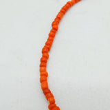 George III 18ct Gold Clasp Carved Red Coral Collar Necklace Antique c1820s