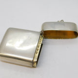 Victorian Sterling Silver 'Woodbridge Regatta' Suffolk Interest Vesta Case Antique 1897