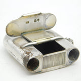Victorian Sterling Silver Combination Vesta Case Lighter Antique London 1880