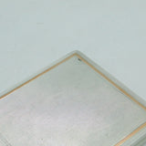 Asprey & Co Sterling Silver & 9ct Gold Cigarette Case Antique 1937 London