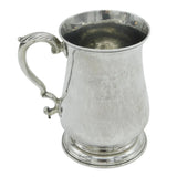 George III Sterling Silver Mug Tankard Antique 1773 London, John Delmester