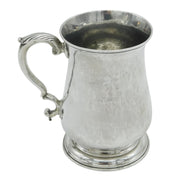 George III Sterling Silver Mug Tankard Antique 1773 London, John Delmester