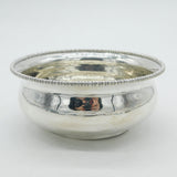 Edwardian Scottish Britannia .958 Silver Dinner Bowl Antique 1910 Edinburgh