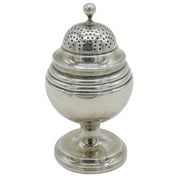 George IV Sterling Silver Bun Shape Sugar Caster Antique 1821 London