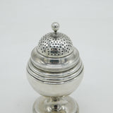 George IV Sterling Silver Bun Shape Sugar Caster Antique 1821 London