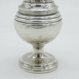George IV Sterling Silver Bun Shape Sugar Caster Antique 1821 London